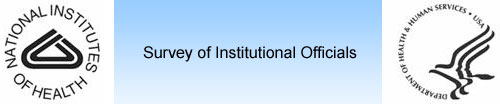 Survey of Institutional Officials Logo