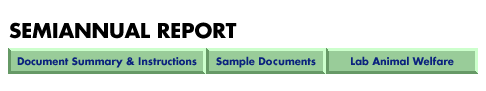 Semiannual Report
