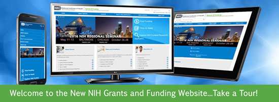 Welcome to the New NIH Grants and Funding Website!