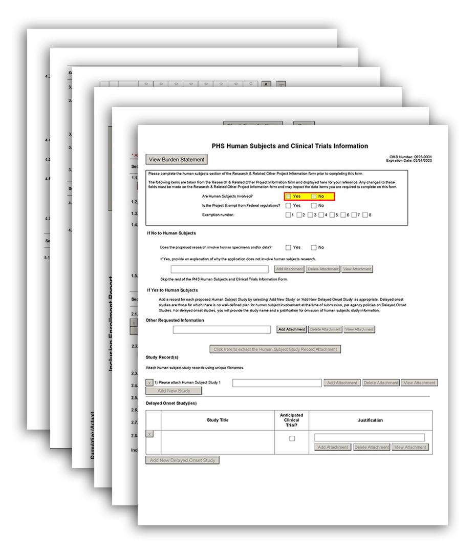 Application Form For 2017 At Turfloop, Phs Human Subjects And Clinical Trial Information Form, Application Form For 2017 At Turfloop